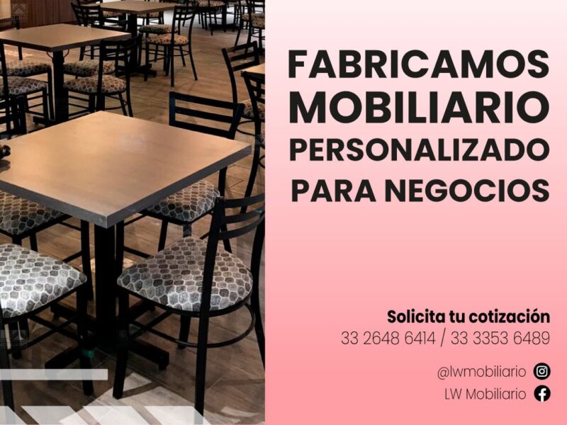 LW Mobiliario para restaurantes
